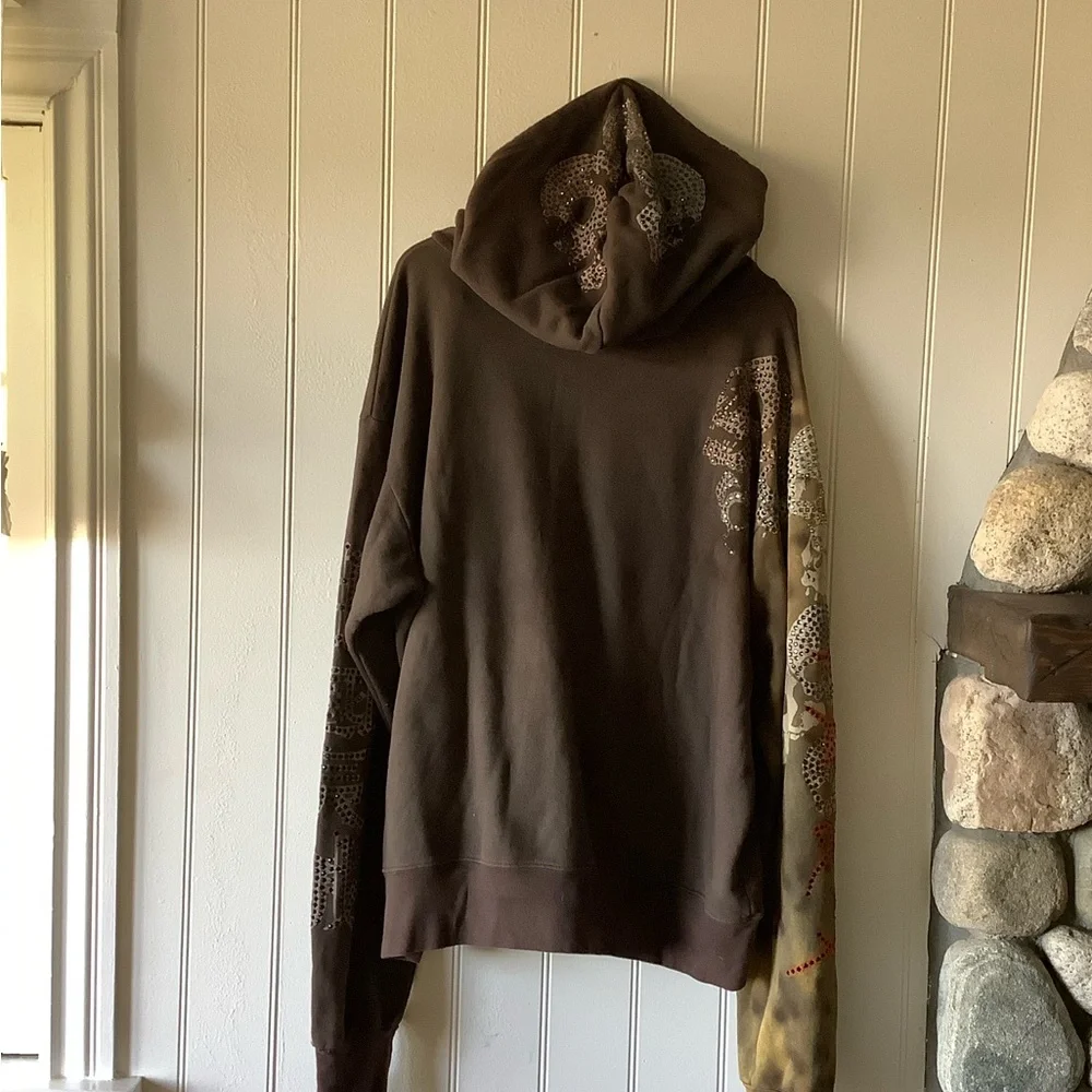 The Great China Wall Swarovski Embellished Hoodie XXL - Picture 5 of 11